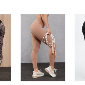 NWT Fabletics PowerHold 7/8 Leggings in Teddy